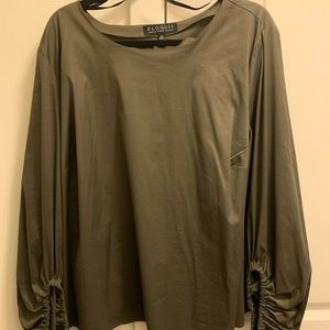 Eloquii Olive Shirt